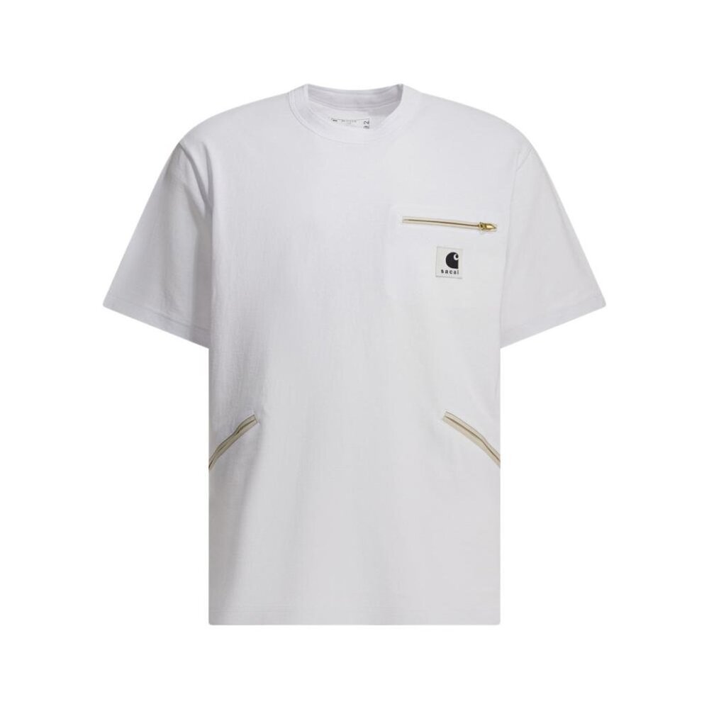 Sacai Carhartt Wip Crewneck T-Shirt Tag Size 3 Men